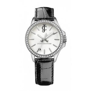 Juicy Couture Women's Dalton White Black Leather